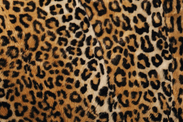 détail texture tissu léopard