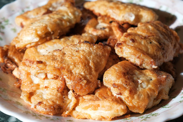 fish fillet in batter
