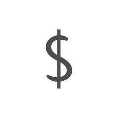 Fototapeta premium dollar icon.Element of popular banking icon. Premium quality graphic design. Signs, symbols collection icon for websites, web design,