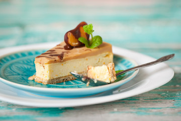 Healthy home baking cake without sugar