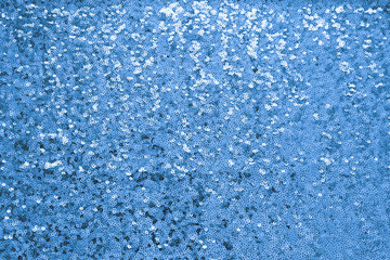 Fototapeta na wymiar Sparkle blue cloth background texture