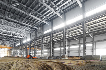 Modern factory construction