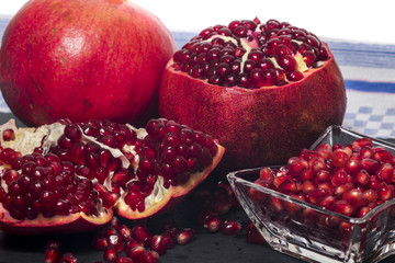 Tasty pommegranate fruit