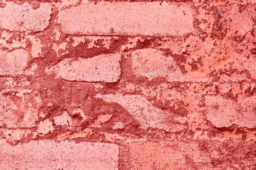 Brick texture with scratches and cracks