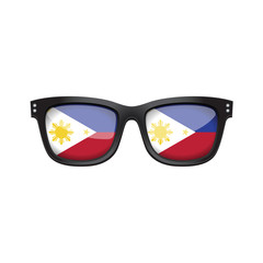 Philippines national flag fashionable sunglasses
