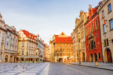 Old Town Square in Prague. Czech Republic