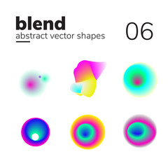 Abstract chaotic shape form for your design