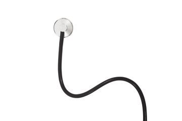 medical stethoscope isolated on white