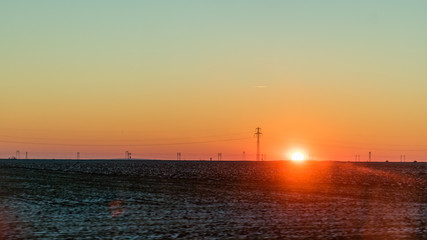 Fototapeta premium sunset