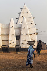 The Larabanga Mosque is a mosque, built in the Sudanese architectural style in the village of...