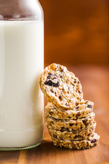 Oatmeal cookies, granola cookies.