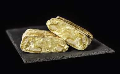 French Tacos Nuggets and Tenders taste on slate