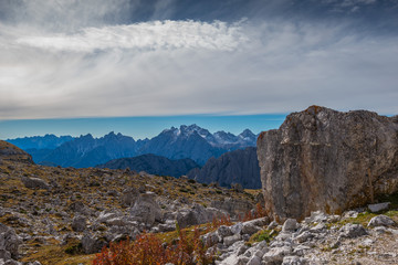 italien dolomites in autumn, south tyrol mountain, tourism 