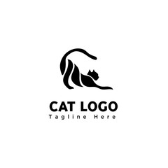 body part funny play cat logo
