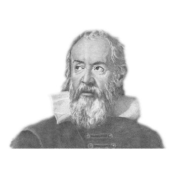 Portrait Of Galileo Galilei