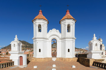 Rooftop of San Felipe de Neri Monastery, Sucre, Bolivia