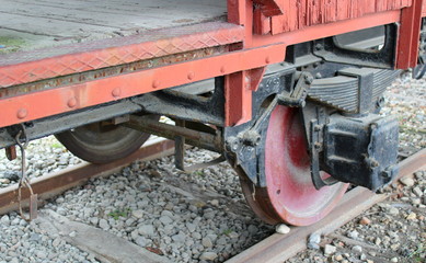 treno vintage al museo - storia