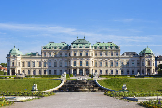 Austria, Vienna, The Belvedere Palace