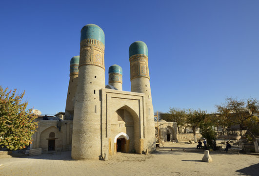 Chor Minor Madrasa, Bukhara, Uzbekistan