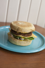 Vegetarian Cheeseburger