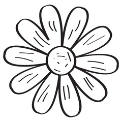 Drawing of a flower