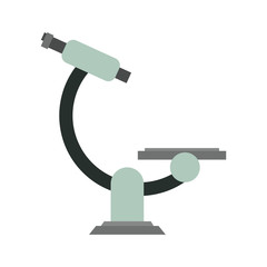 Microscope scientific tool vector illustration graphic design