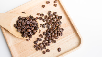 Coffee bean seed raw material for coffee drink