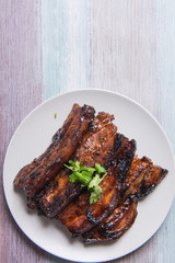filipino style of grilled pork belly