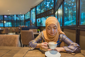 Beautiful muslim woman