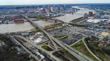 2018 Ohio River Flood in Cincinnati & Covington