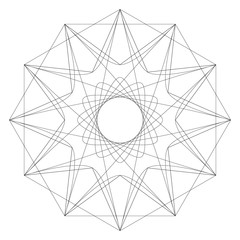 Holiday patterns of stars of snowflakes and flowers for gifts