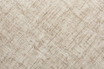 Texture of natural linen fabric