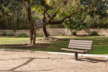 Guardians Bench on Playground