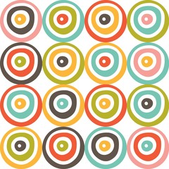 Seamless pattern, polka dot fabric, wallpaper, vector