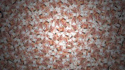 Rubles Russian background 5000