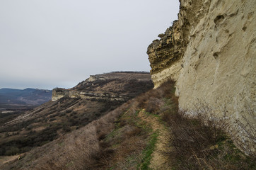 Hills in Crimea near Bakhchisarai (Crimea)