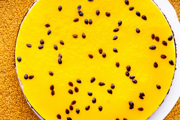 Passion fruit cheesecake 