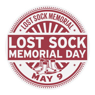 Lost Sock Memorial Day stamp