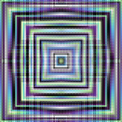 Seamless background. Geometric abstract symmetric pattern in low poly pixel art style.