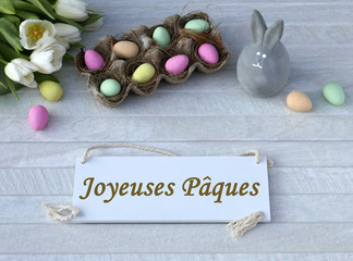 Fototapeta premium Joyeuses Pâques