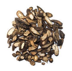Rhizoma Cyperi, chinese herb medicine isolated.  Xiang Fu