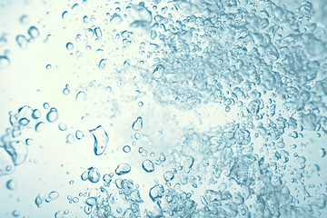 underwater air bubbles texture light blue background