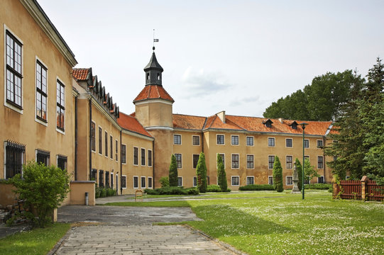 Dohna Palace in Morag. Poland