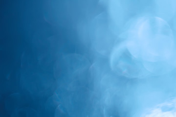 background blue blurry bokeh light