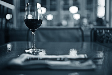 serving cutlery knife fork restaurant tablecloth