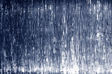 Obraz premium ice on the frozen glass texture