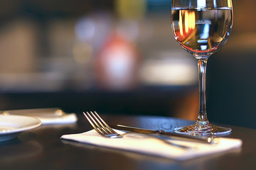 glass of white wine