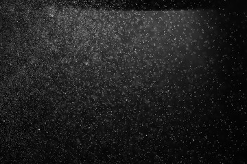 texture of rain and fog on a black background overlay effect