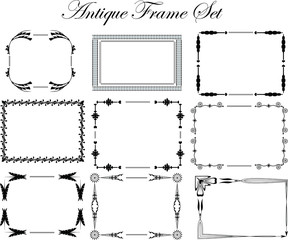 antique Frame Set