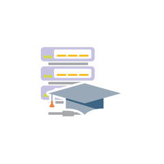 Education Server Logo Icon Design